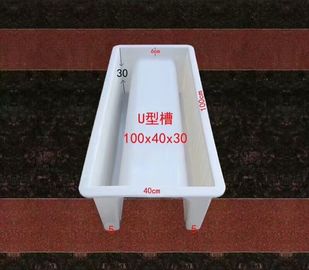 ประเทศจีน แม่พิมพ์ระบายคอนกรีตเสริมแรงสำหรับการทำ U-Type Ditch Abrasion Resistance ผู้ผลิต